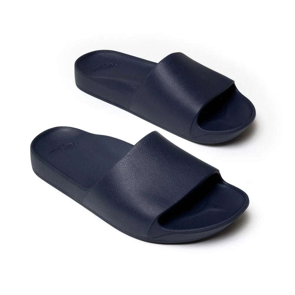 Archies Arch Support Slides Navy