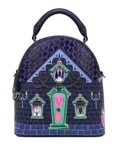 Vendula Cat Dracula's Haunted House Nova Mini Backpack