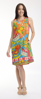 Orientique Mougins Dress Reversible Sleeveless