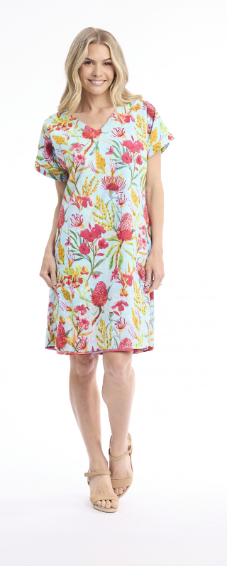 Orientique La Mala Dress Reversible Short Sleeve