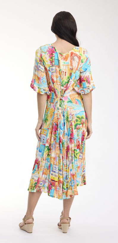 Orientique 50yrs Travel Dress Godet