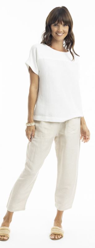 Orientique Linen Pants 76069