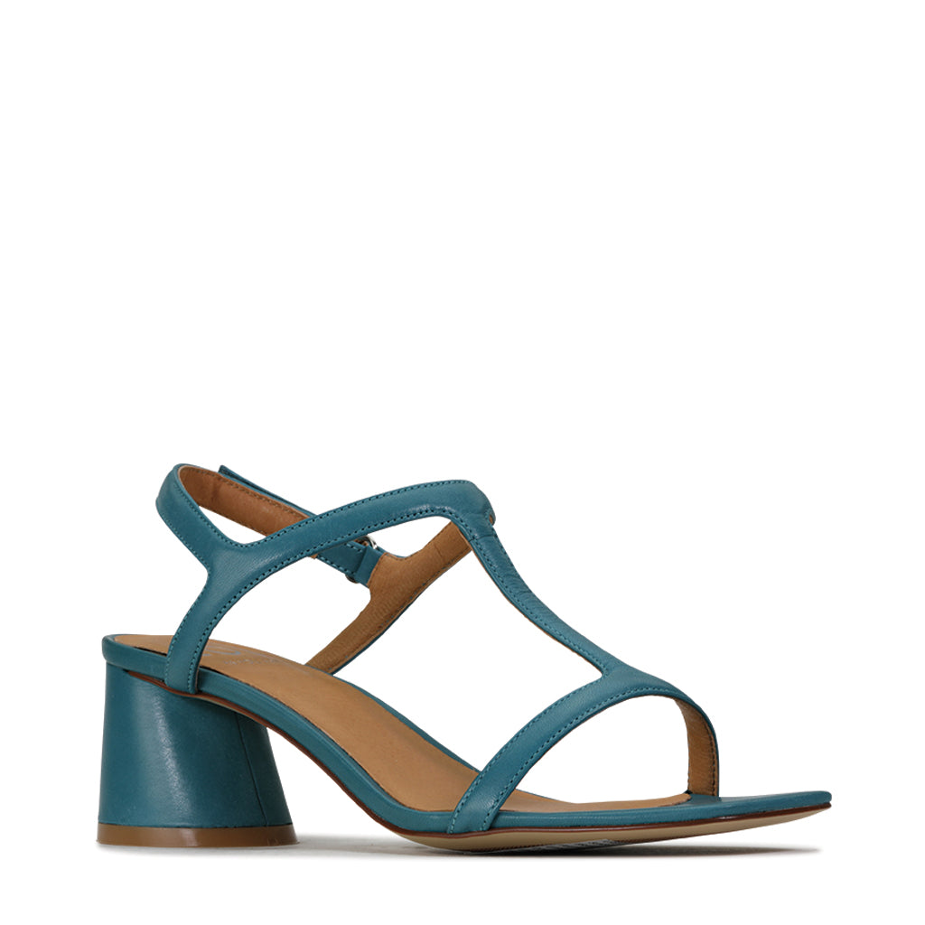 EOS Petras Block Heel Ocean 