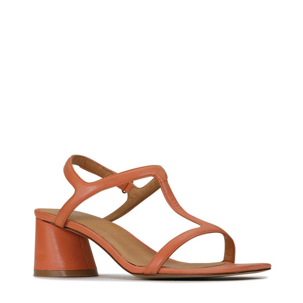 EOS Petras Block Heel Orange 