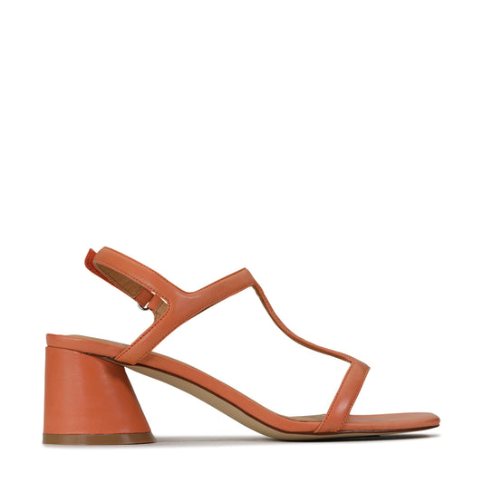 EOS Petras Block Heel Orange 