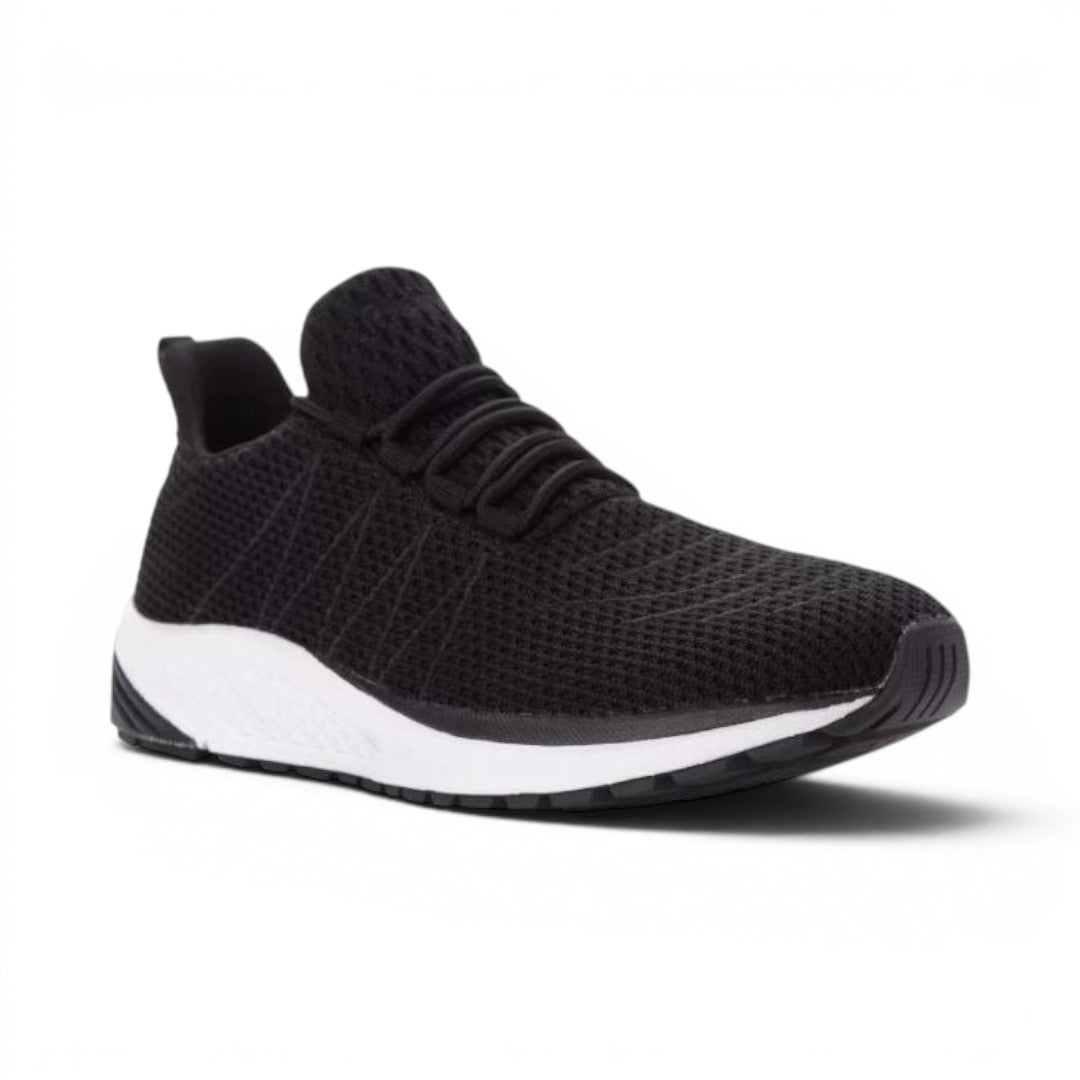 Propet Tour Knit Walker in Black
