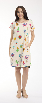 Orientique Citadelle Dress Reversible Short Sleeve