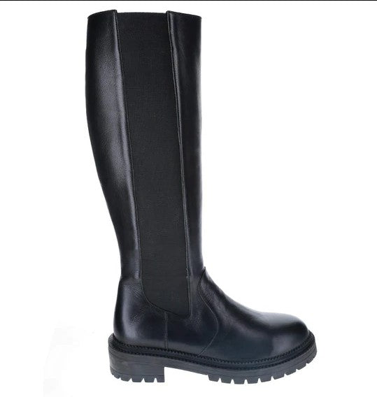 Le Sansa Riley Tall Chunky Boot - Black