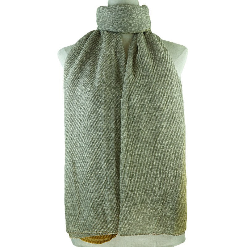 Fade Out Scarf Grey/Yellow