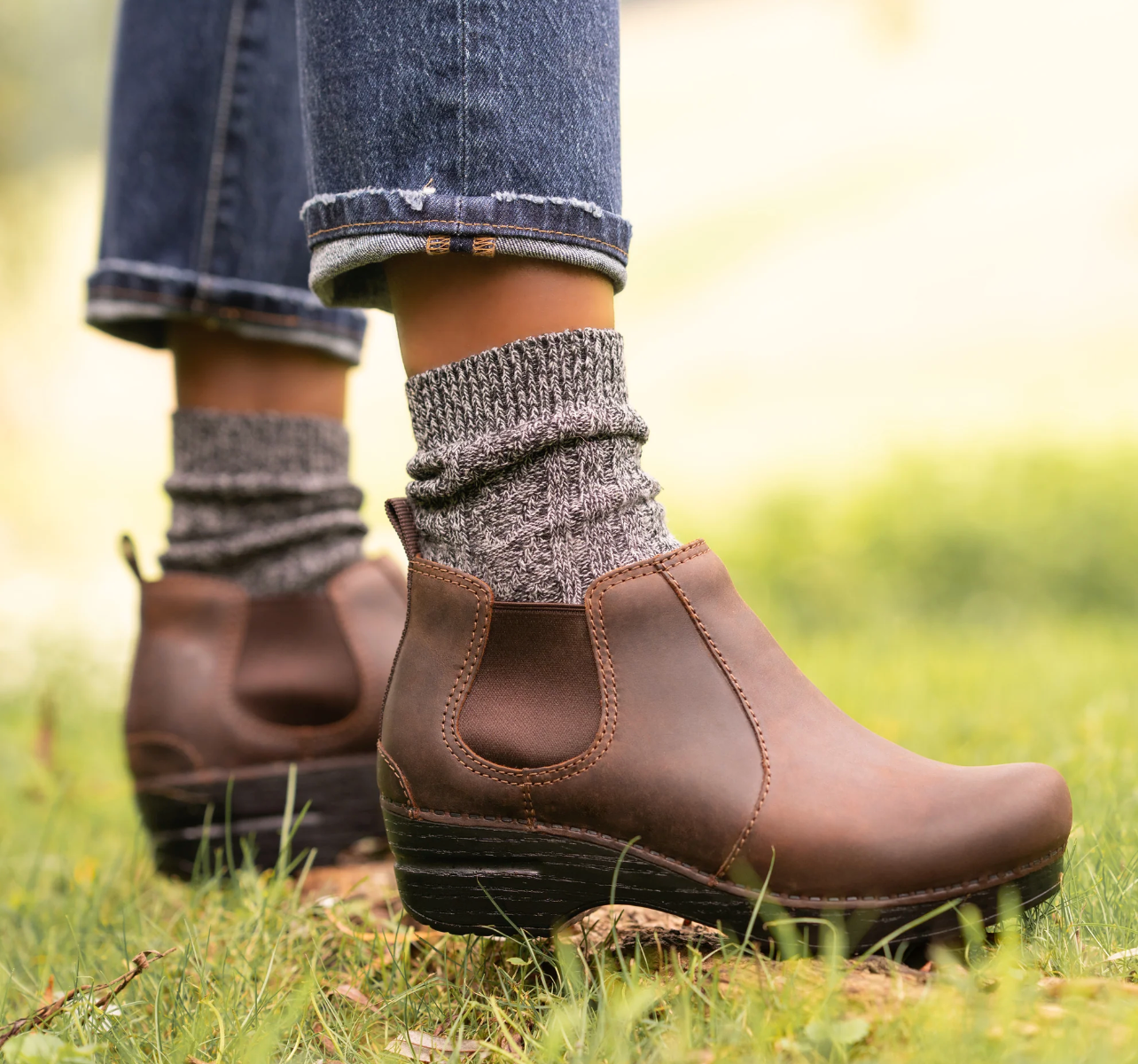 Dansko Frankie Boot Oiled Brown