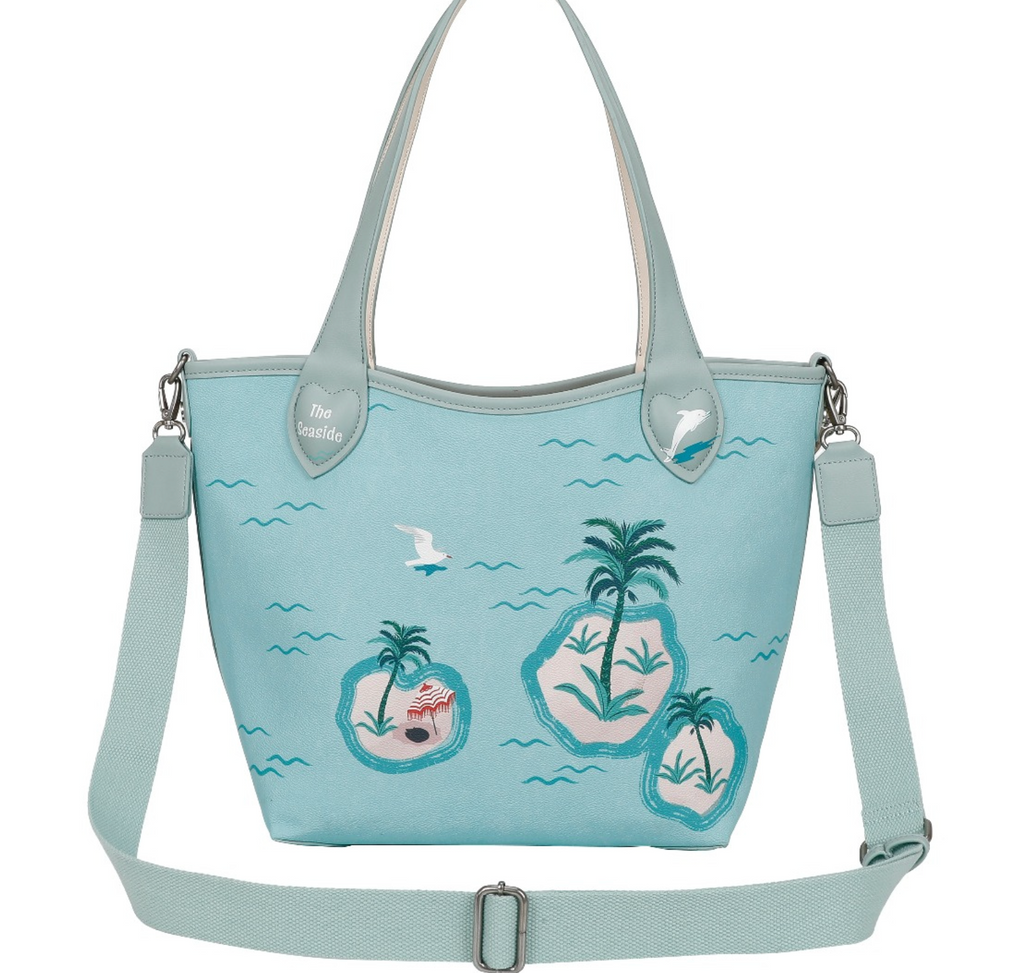 Vendula London Sands Reversable Tote and Pouch