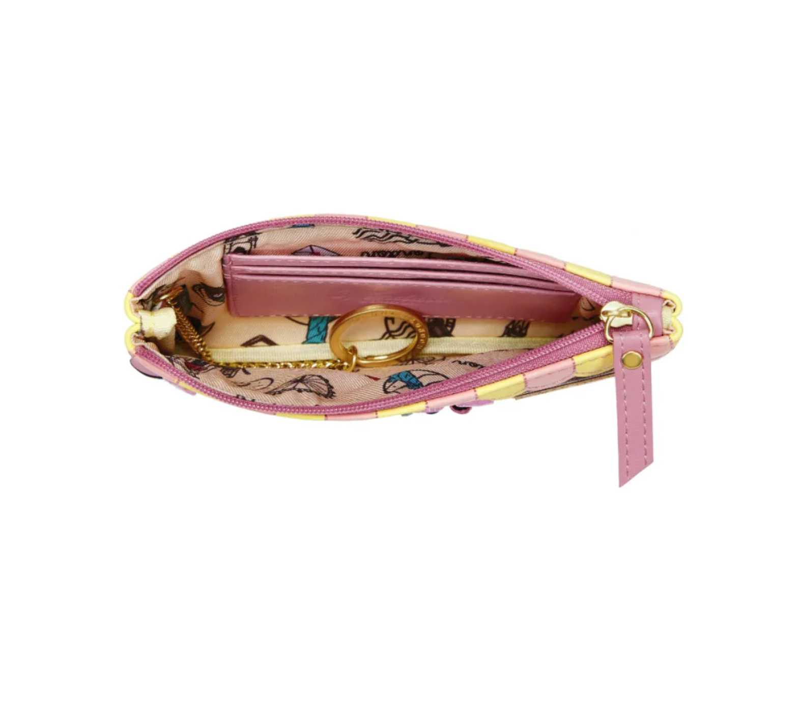 Vendula London Vendula Sewing Shop Zipper Coin Purse - Raspberry Edition