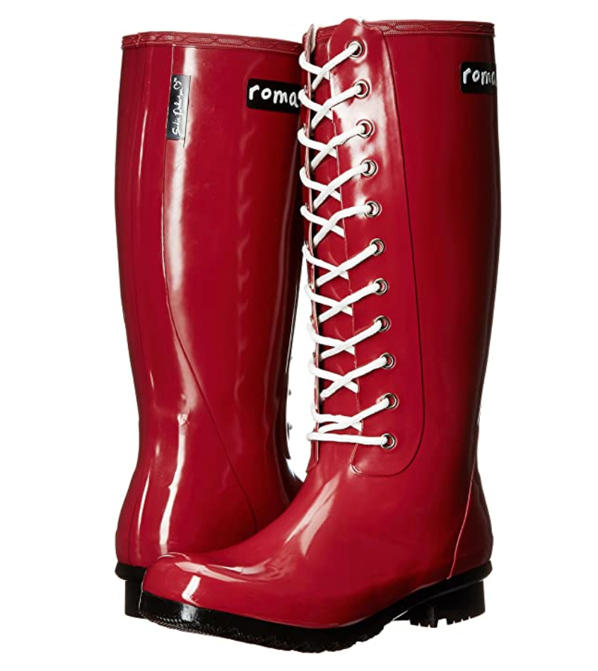 Roma OPINCA SADIE CLARET WOMEN'S TALL RAIN BOOT 