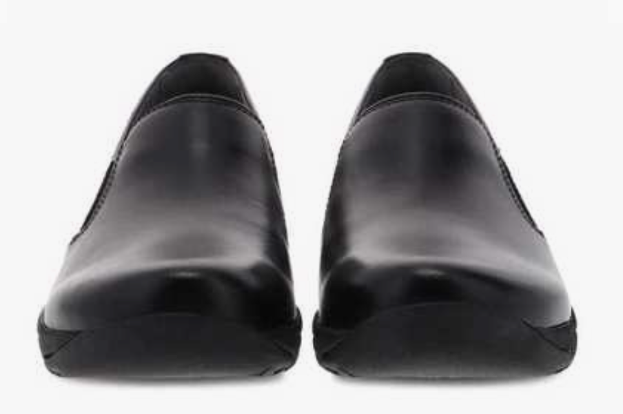 Dansko Nora Black Leather SlipOn