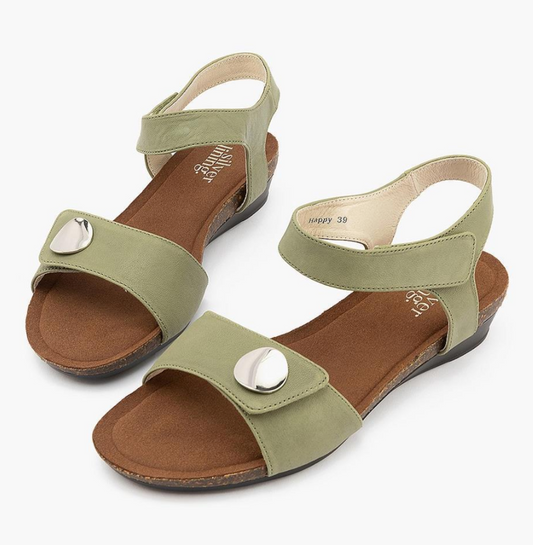 Silver Lining Happy Sandal Pistachio 