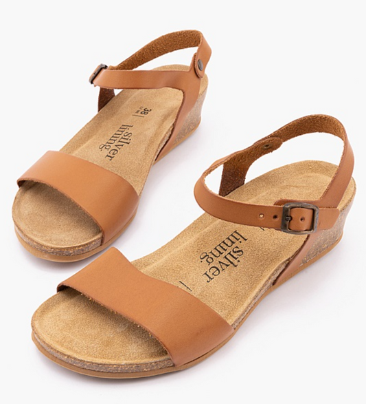 Silver Lining Latina Sandal Tan 