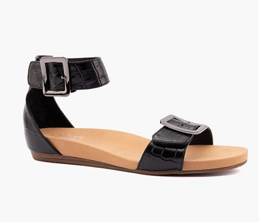 Silver Lining Demi Sandal Black 