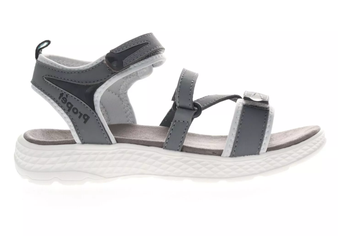 Propet TravelActive Sandals Charcoal 
