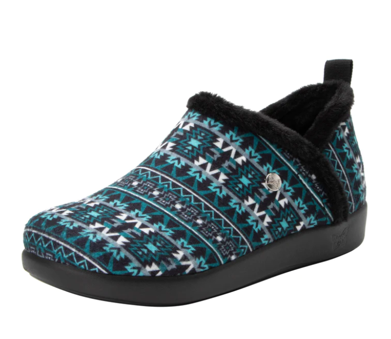 Alegria Cozee Bootie Santa Fe Teal