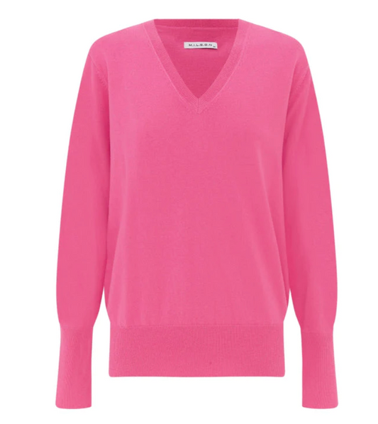 Milson Arabella V Neck Pink Shock 