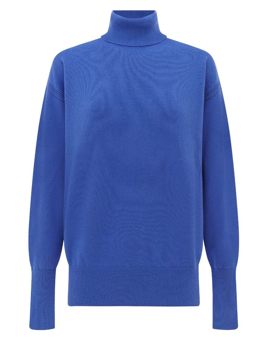 Milson Ivy Roll Neck Hygge Blue