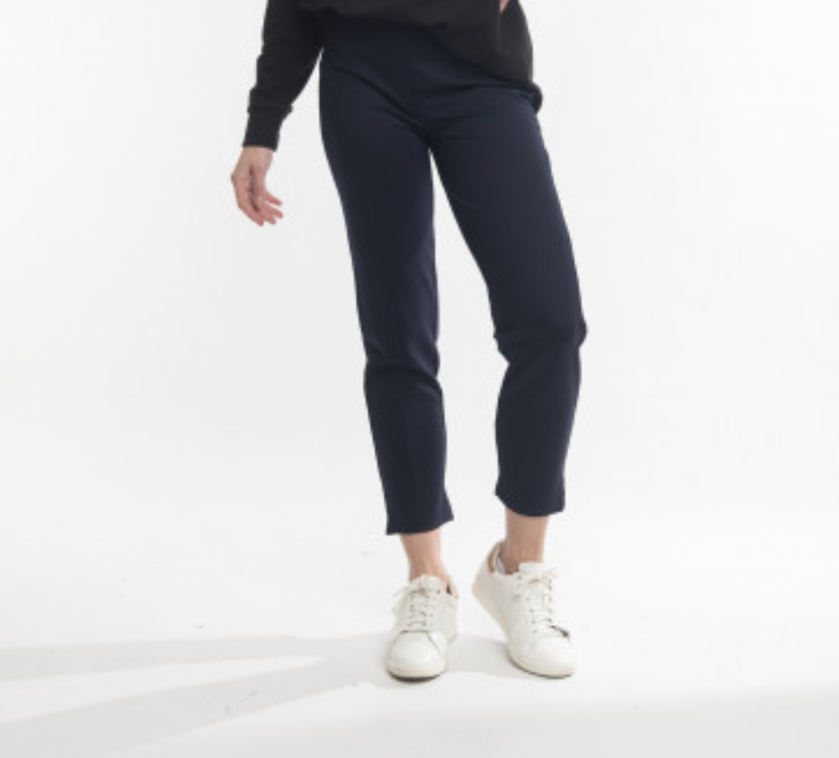 Orientique Ponty Pant Straight Leg Navy