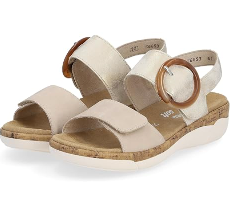 REMONTE by Rieker R6853 Buckle Sandal