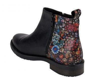 Adesso MYA floral zipped ankle boot