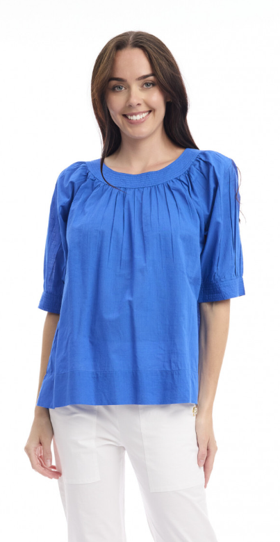 Orientique Slub Top Boat Neck
