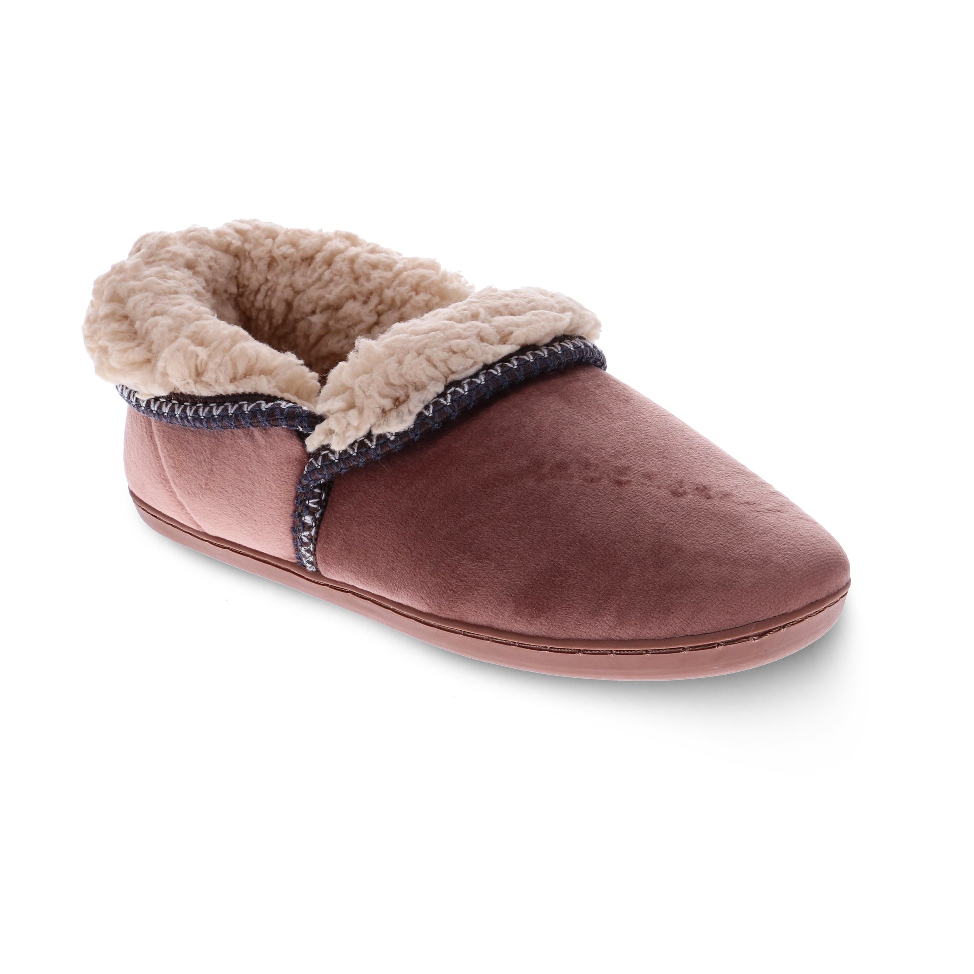 Scholl Snuggle Slipper - Plum