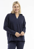 Orientique Terry Knit Sweat Shirt Hooded