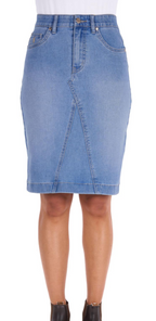 Thomas Cook Ebony Denim Skirt
