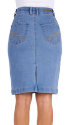 Thomas Cook Ebony Denim Skirt