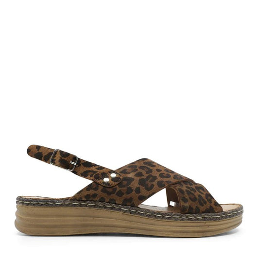 Tesselli Grace Sandal Leopard