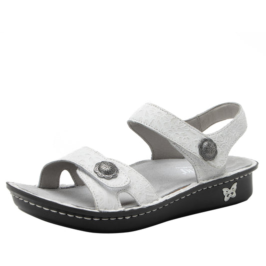 Alegria Vienna Sandal Delicut White sz 42