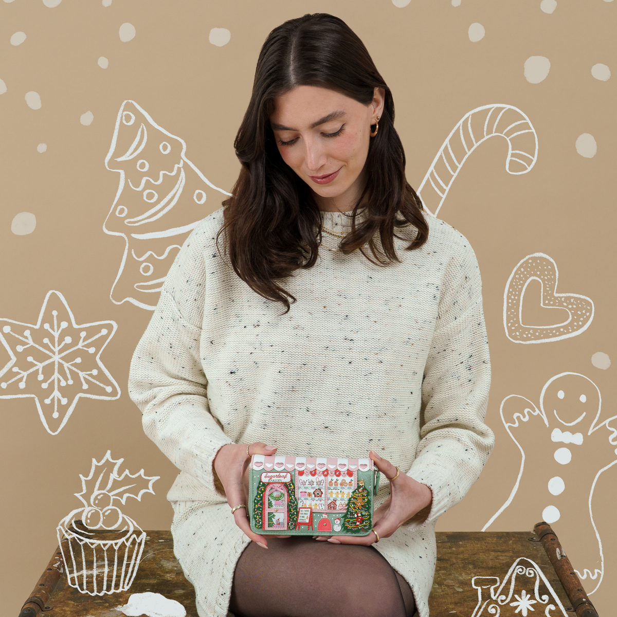 Vendula London The Sugarloaf Bakery Medium Ziparound Wallet