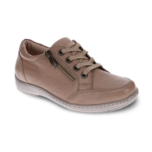 Scholl Wombat Zip Sneaker - Beige