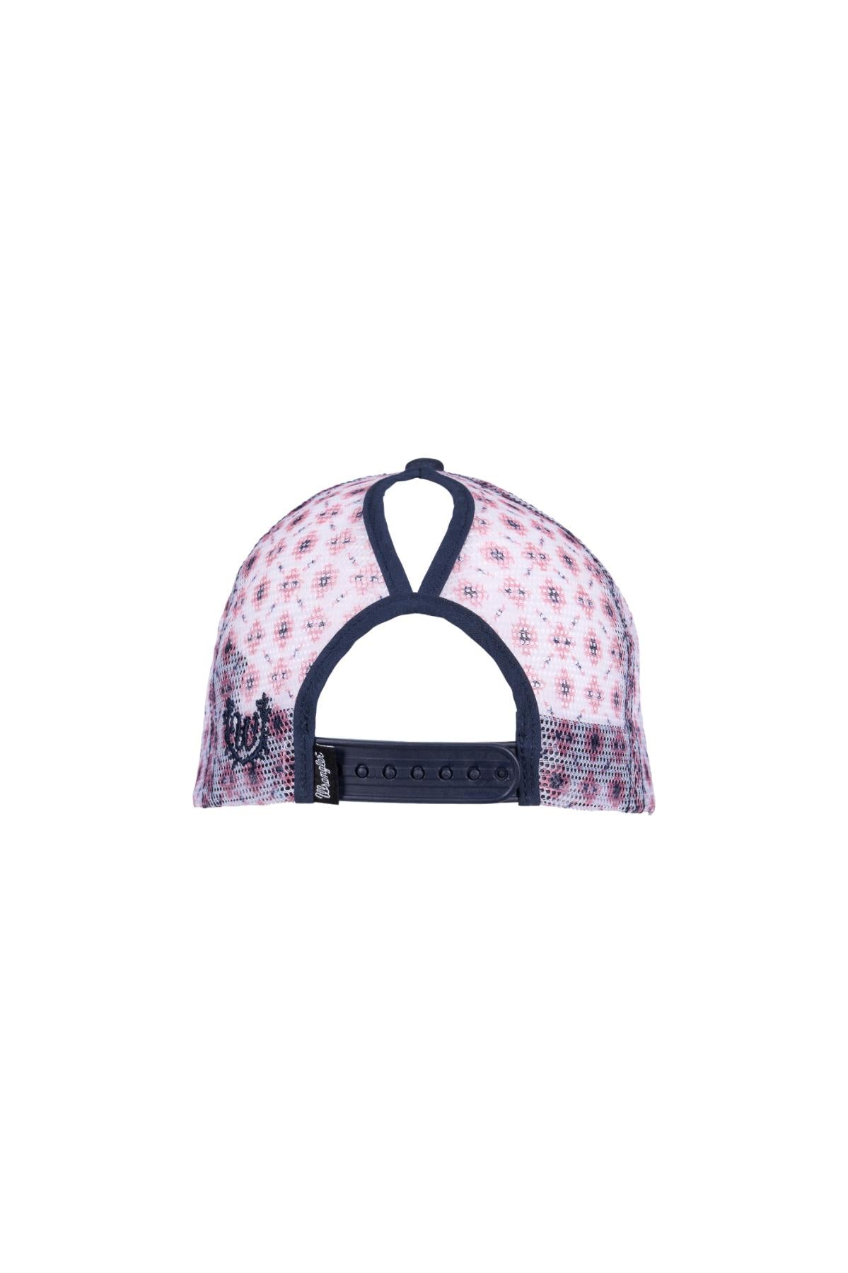 Wrangler Bella High Profile Ponytail Trucker Cap
