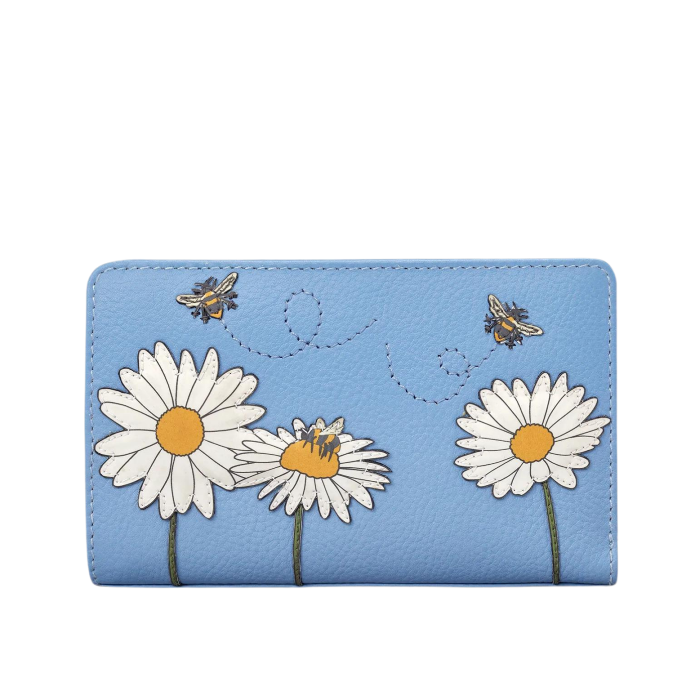 Yoshi Leather Coin Purse Bee Happy 