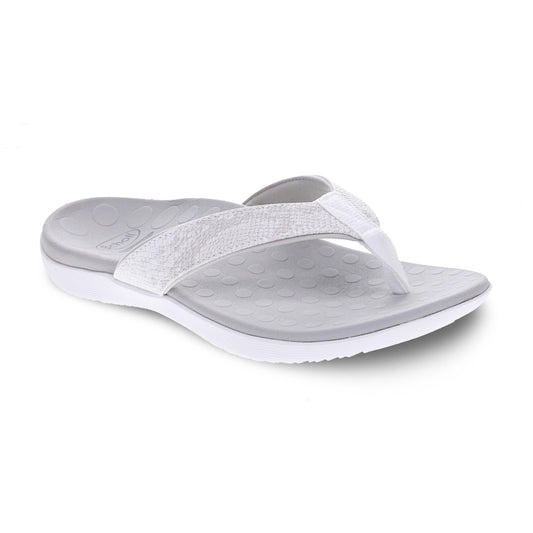 Scholl Sonoma Shimmer Thongs White 