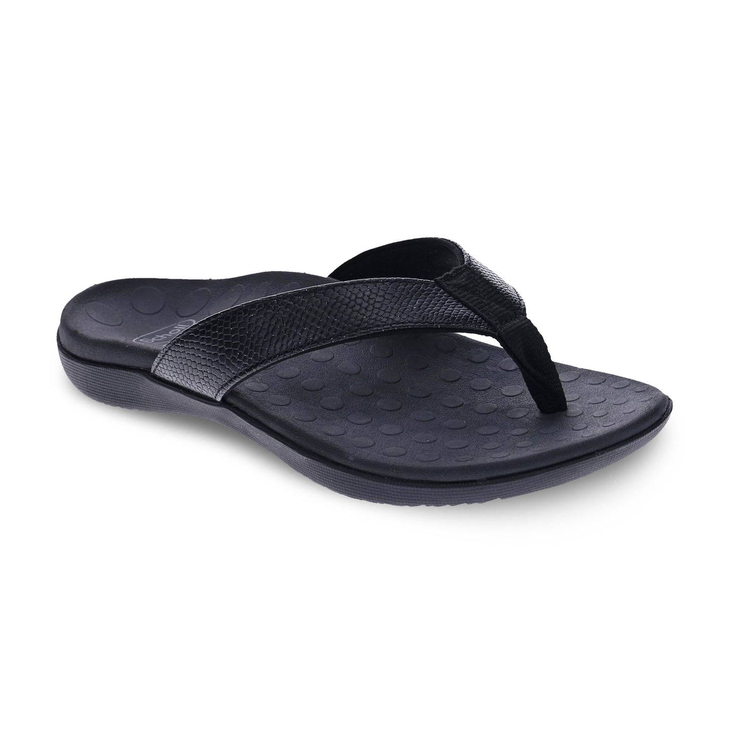 Scholl Sonoma Shimmer Thongs Black 