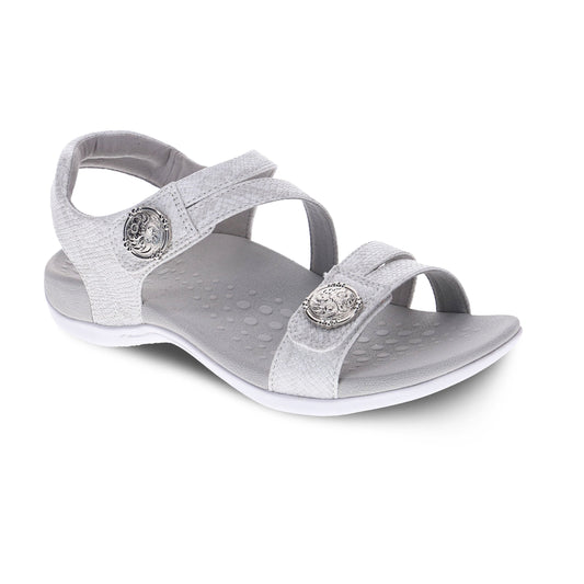 Scholl Arianna Sandal Shimmer White 