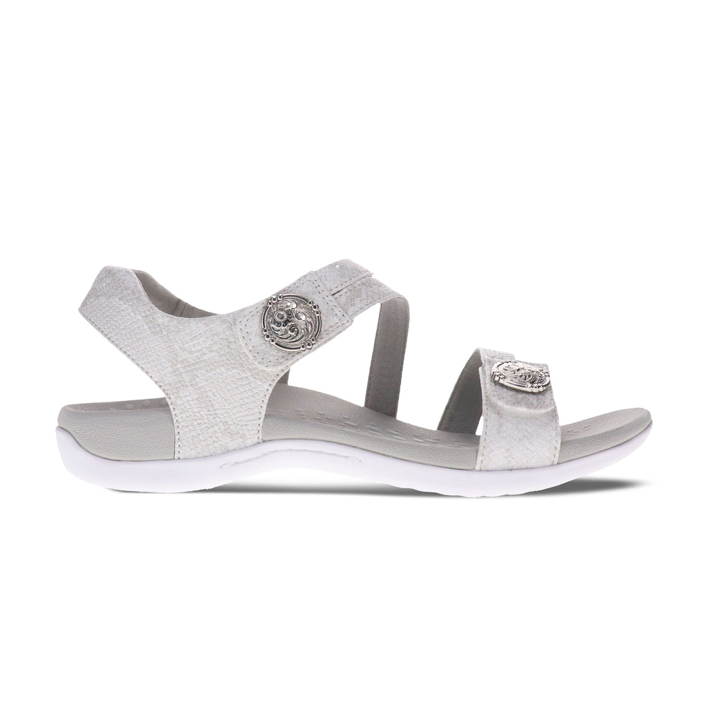 Scholl Arianna Sandal Shimmer White 