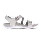 Scholl Arianna Sandal Shimmer White 