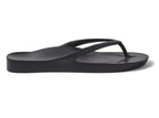 Archies Arch Support Thongs Black