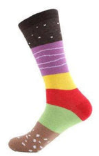Food Socks Burger 