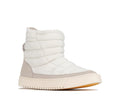 Los Cabos Cedar Pull on Puffer Bootie White 