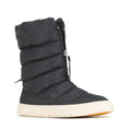 Los Cabos Celena zip front Puffer Boot - Black 