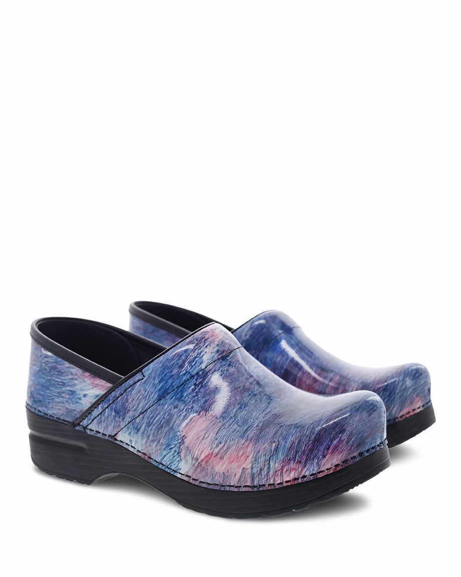 Dansko Pro Cotton Candy Patent Clog sz 41