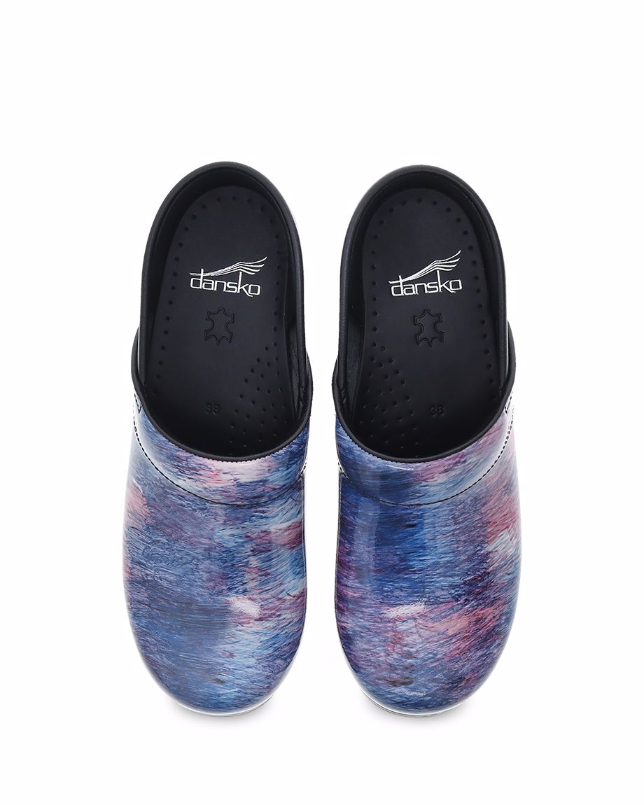 Dansko Pro Cotton Candy Patent Clog sz 41